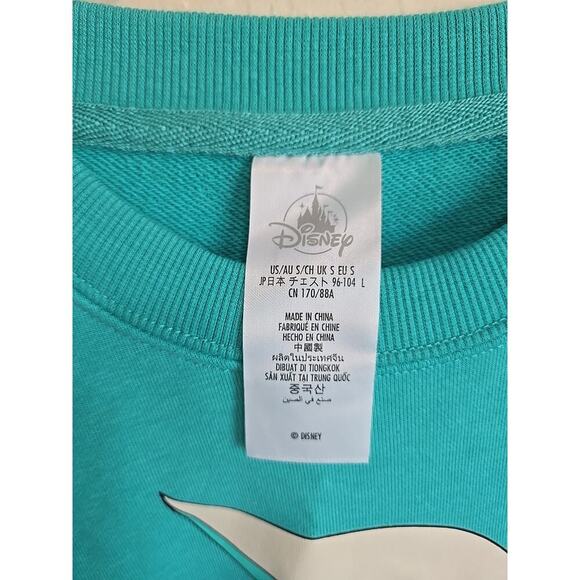 Disney Disneyland Resort Pullover Sweater Adult Size S NWT Green - Picture 6 of 10